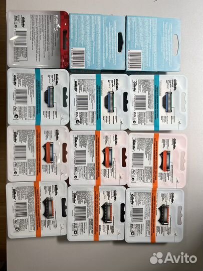 Кассеты для бритья gillette