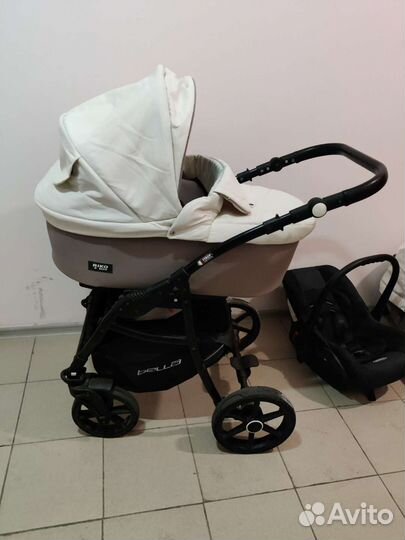 Коляска 3 в 1 rico basic bella