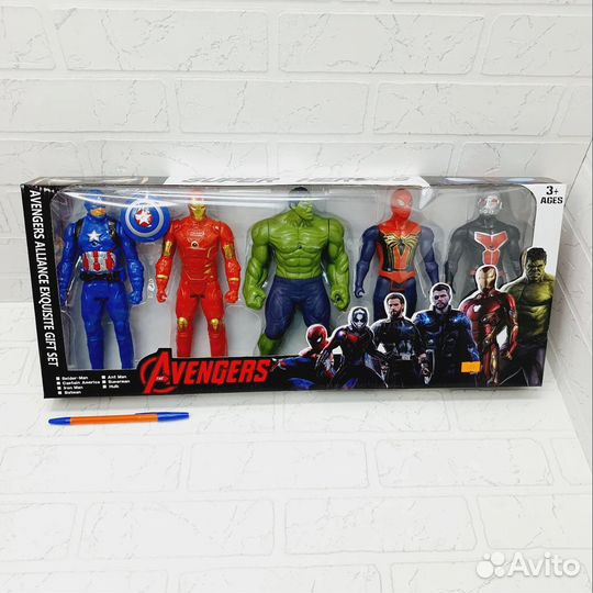 Набор супергероев марвел
