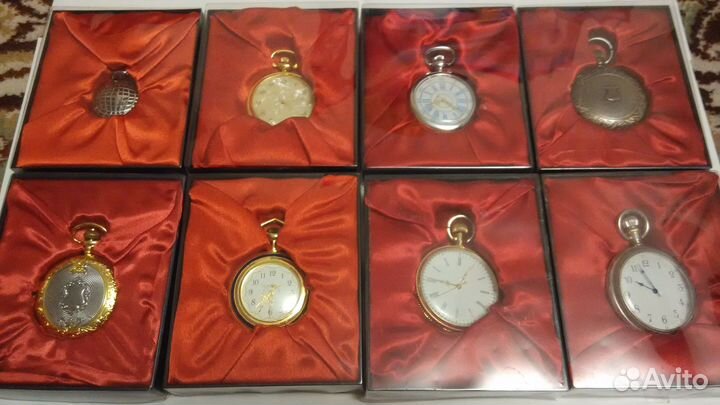 Карманные часы с журналами Ашет (Hachette)