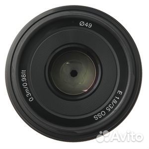 Объектив sony E 35MM F1.8 OSS (SEL-35F18)