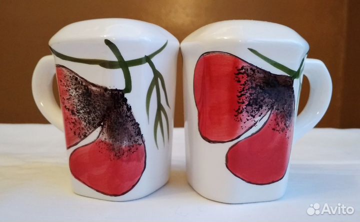 Посуда фаянс, предметы сервировки - новые