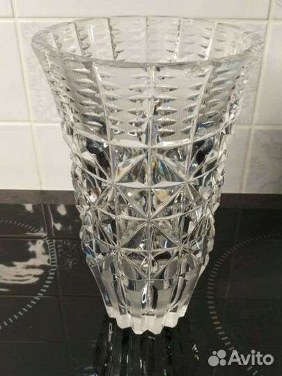 СССР хрусталь ваза для цветов рог кубок