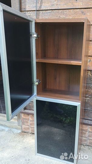 Полка горизонтальная,стекло