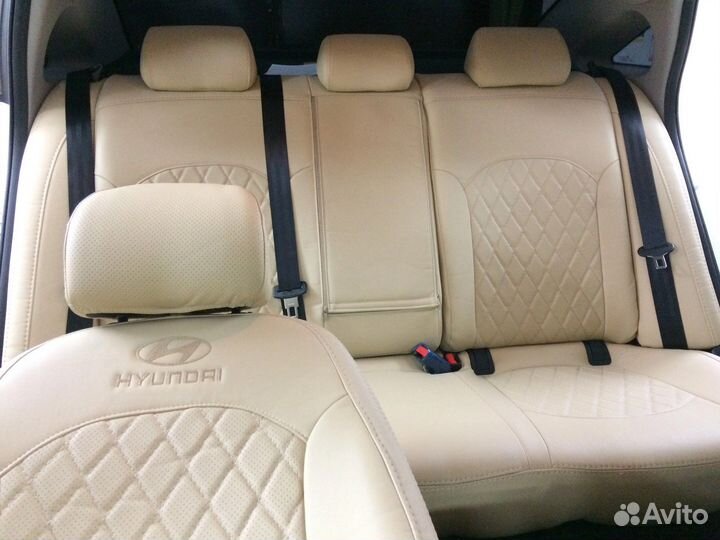 Авточехлы модельные Хендай (Hyundai) экокожа