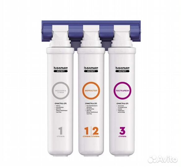 Водоочиститель барьер Эксперт Софт с краном