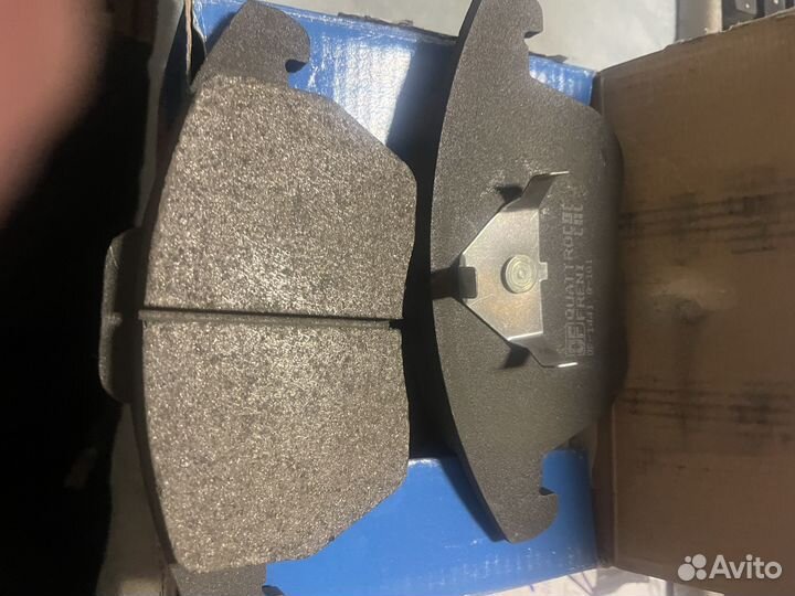 Колодки тормозные передние AD Q3 VW tiguan (с 2012