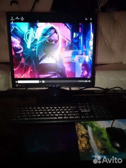 Игровой пк 4 ядра 8гб ssd комплект gddr5 видео