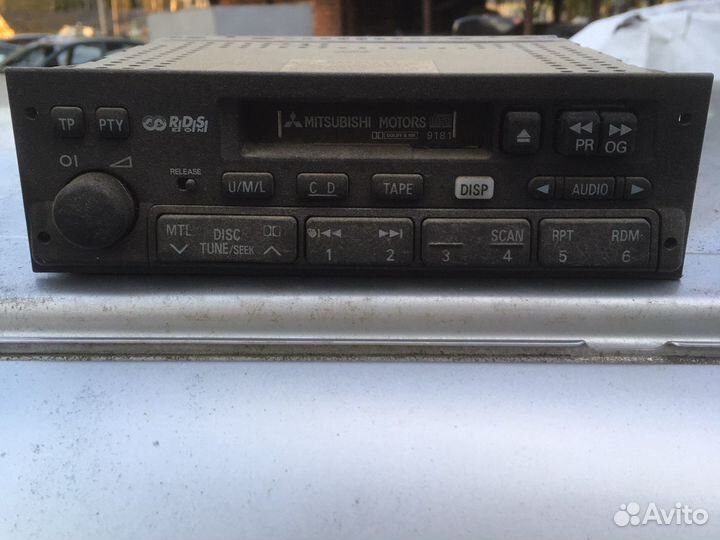 Штатная магнитолла для Мицубиси Спейс Стар