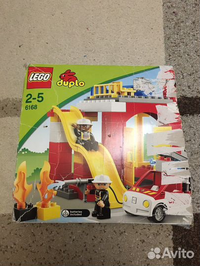 Lego duplo пожарная станция оригинал