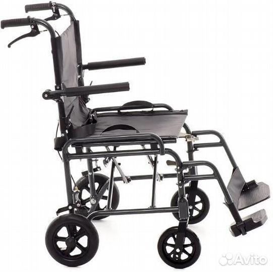 Кресло-каталка складная увеличенного размера MK280