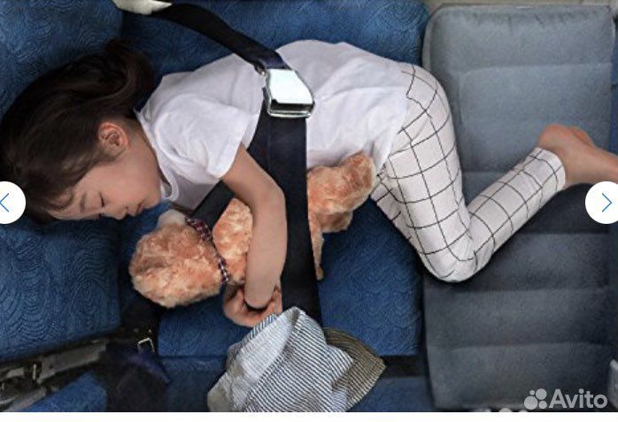 Подушка кроватка надувная в самолет