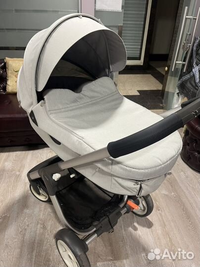 Коляска Stokke crusi 2 а 1 + зимний кит