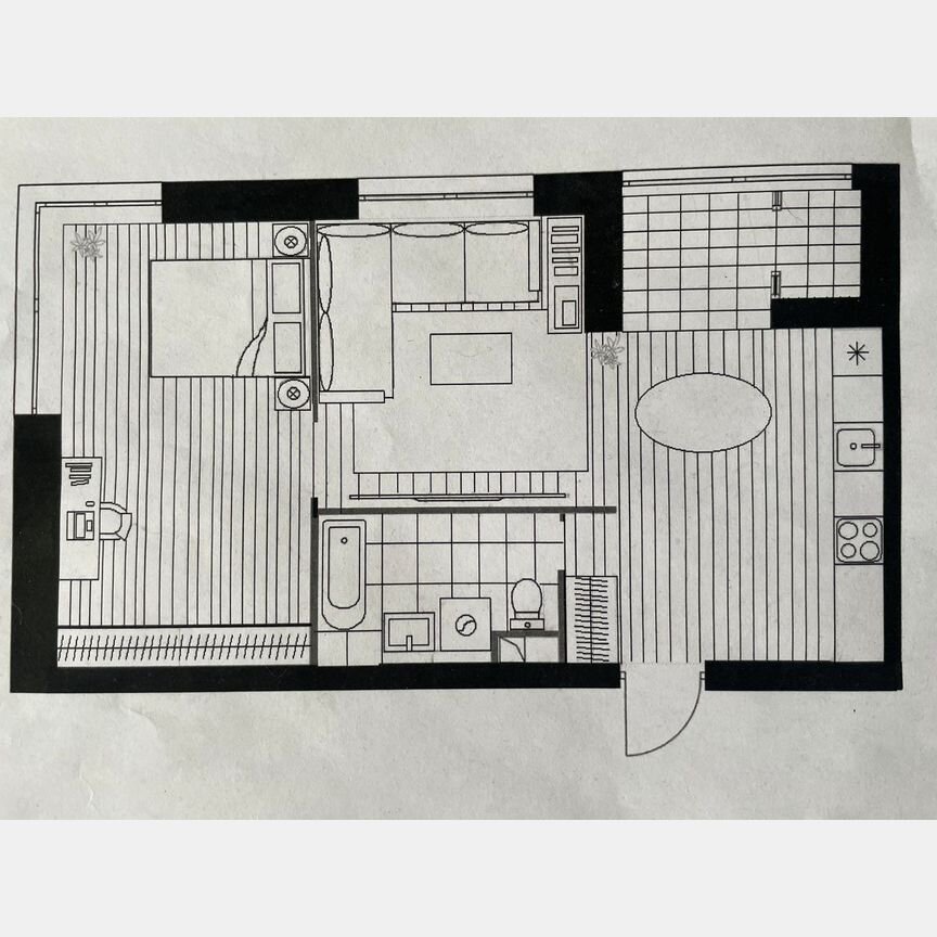 2-к. квартира, 46,7 м², 38/44 эт.