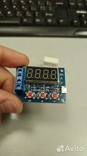 Измеритель емкость аккумулятора