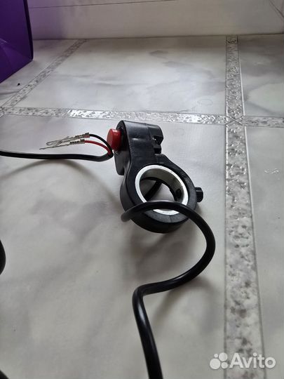 Кнопка на руль электровелосипеда