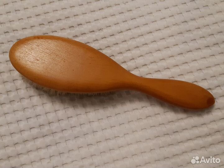 Щетка деревянная для одежды СССР винтаж