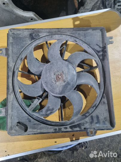 Вентилятор радиатора охлаждения kia spectra