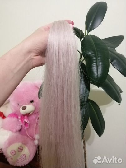 Волосы для наращивания блонд