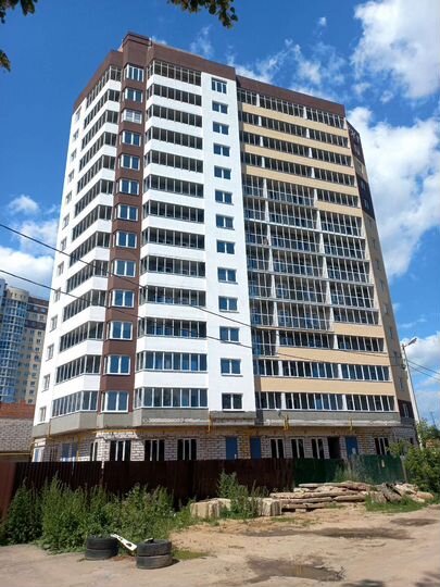 1-к. квартира, 52 м², 7/14 эт.