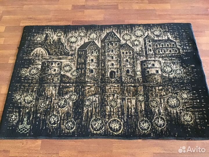 Ковер шерстяной СССР с олимпийской символикой