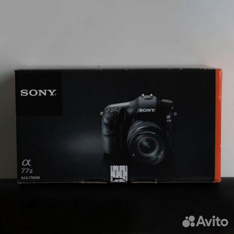 Зеркальный фотоаппарат Sony a77 ii + два объектива объявление продам