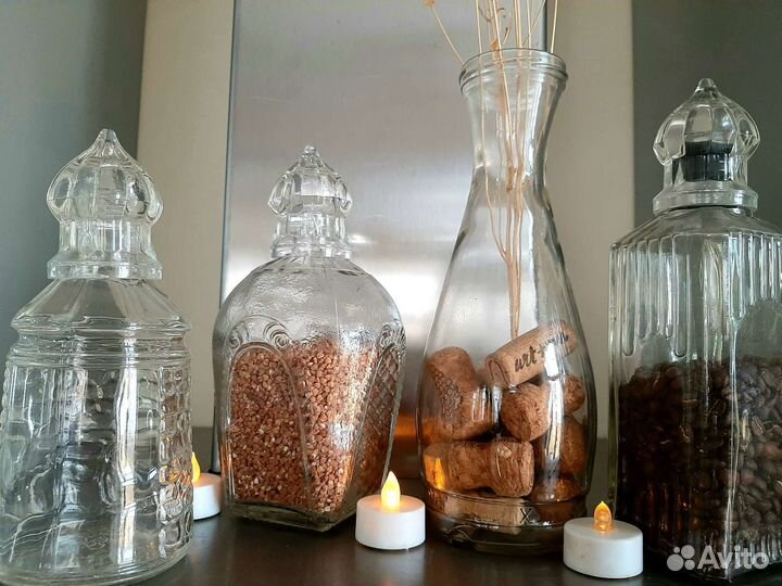 Бутылка - графин с рюмкой