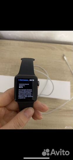 Часы apple watch 3 38 mm оригинал