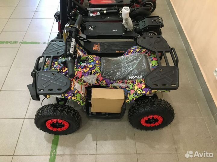 Детский квадроцикл grizlik X16 E 1000BW