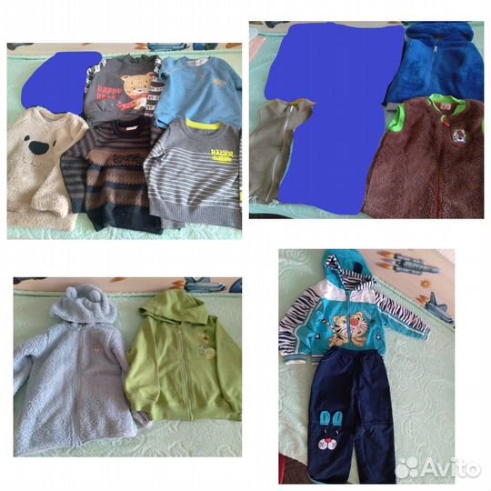 Детские вещи (размеры от 74 до 116 см)