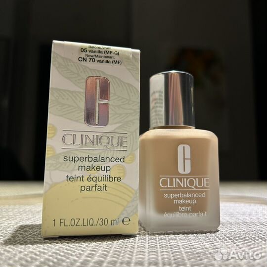 Clinique оригинальный тональный крем #05 Vanilla