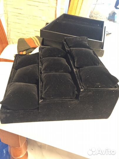 Коробка подставка для бижутерии ювелирных украшени