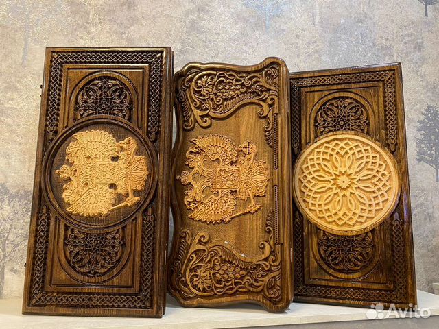 Нарды резные ручной работы