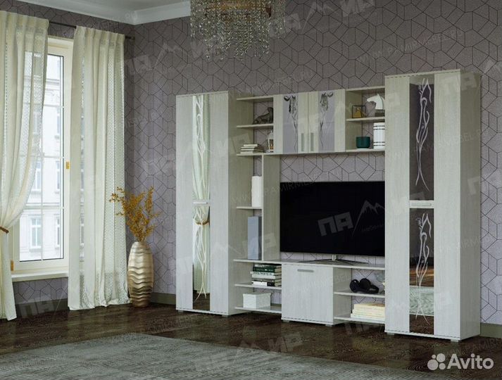 Стенка в гостиную Прага