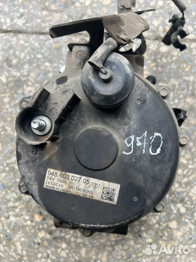 Генератор porsche panamera turbo 970