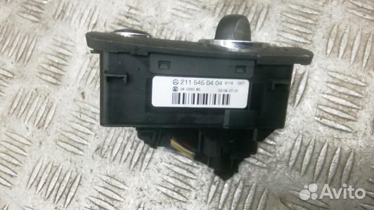 Переключатель света mercedes benz E-class W211 (SE