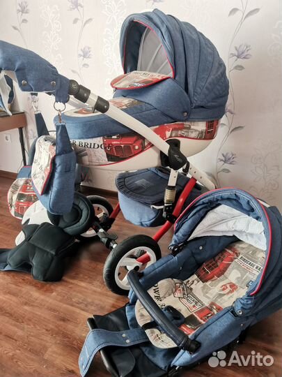 Коляска Аdamex 3 в 1