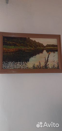 Картина маслом на холсте пейзаж