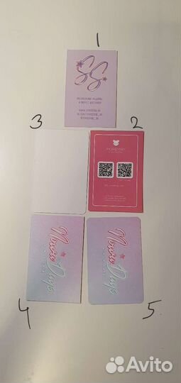 Карты Stray Kids и BTS