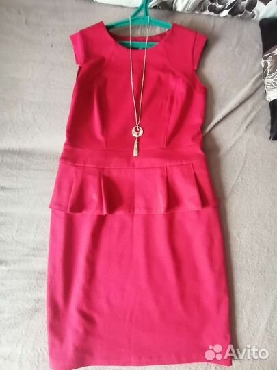 Платье с баской 46 48