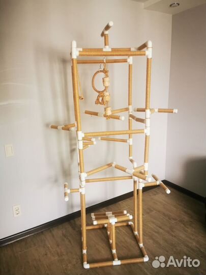 Присада стойка для попугая