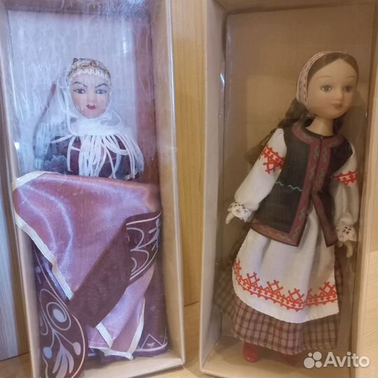 Фарфоровые куклы народов мира