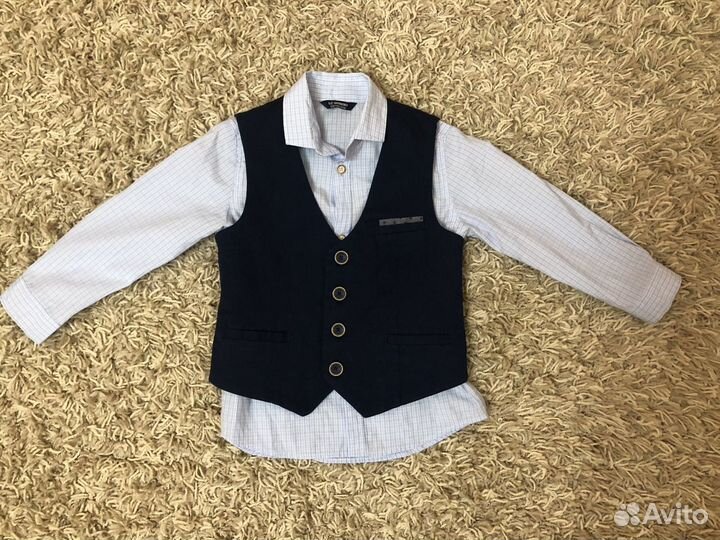 Рубашка и жилет WAikiki