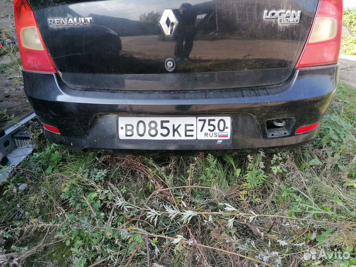 Задний бампер рено логан фаза 2