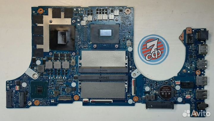 Материнская плата ноутбука Asus FX705GM I7-8750H