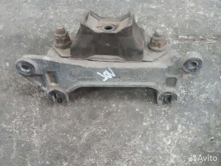Кронштейн коробки renault logan