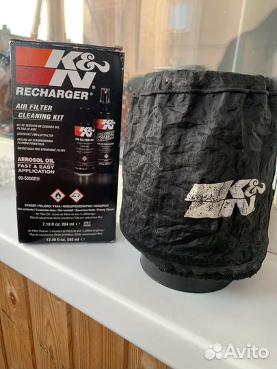 Нулевой фильтр K&N мокрый 89мм