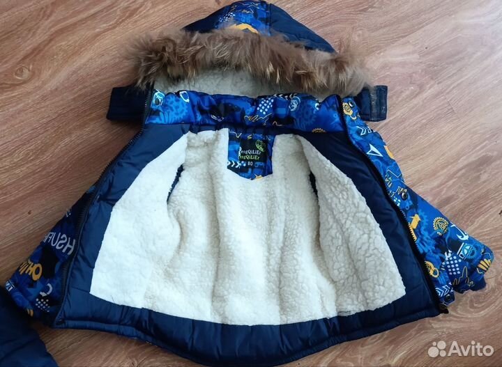 Зимний костюм для мальчика 80