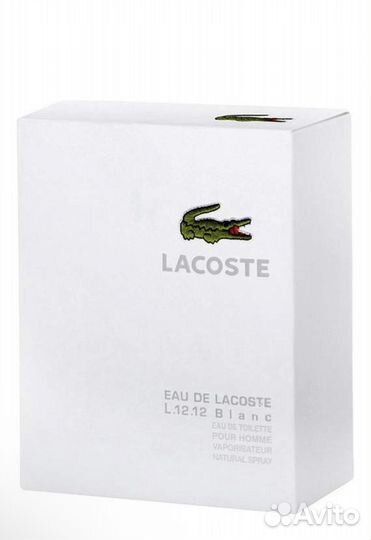 Туалетная вода Lacoste Eau de Lacoste Blanc 100 мл