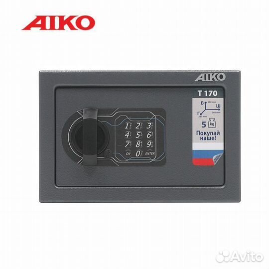 Сейф для денег aiko Т-170 EL